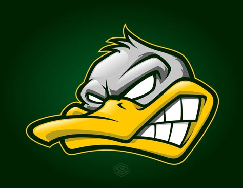 Duck logo creation. Duck Logo Design, Rakel Sablon, Duck Logo, Sports Logo Design, Game Logo Design, Graffiti Characters, Graffiti Designs, Graffiti Drawing, Logo Design Free