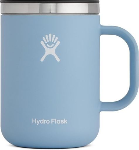 Hydro Flask Tumbler, Rain Blue, Stainless Steel Collar, Sea To Summit, Insulated Coffee Mugs, Hydro Flask, Rei Co-op, Hot Drink, Cup Holder