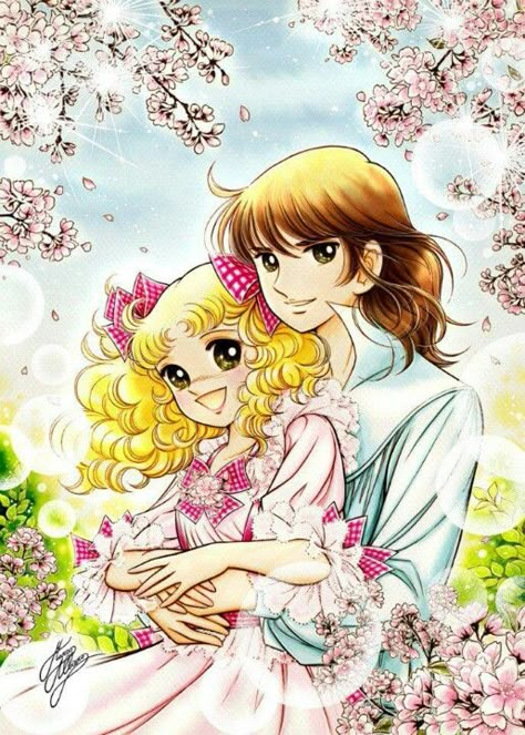 Candy Candy. My favorite anime!!! ❤ Me: oh no, one of my first otps. It's a nice series, sad, but what do you expect from '70's anime/manga. Candy Y Terry, Candy Lady, Candy Pictures, Dulce Candy, Shojo Anime, 강아지 그림, Candy Candy, 80s Cartoons, Candy Girl