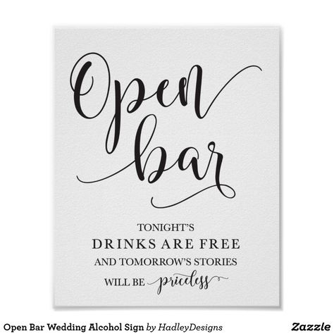 Wedding Alcohol Sign, Wedding Cricut Projects, Cricut Wedding Ideas, Wedding Cricut, Wedding Alcohol, Open Bar Wedding, Bar Wedding Reception, Alcohol Signs, Cricut Wedding