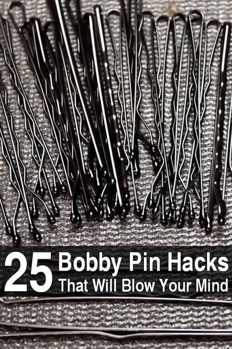 25 Bobby Pin Hacks That Will Blow Your Mind | Urban Survival Site - Learn about alternative bobby pin uses such as: money clip, nail holder, zipper pull, sewing needle, screwdriver, lock pick, bookmark, clothespin, and more. Bobby Pin Hacks | Life Hacks 1000 Lifehacks, Nail Holder, Lock Pick, Urban Survival, Bobby Pin, Simple Life Hacks, Sewing Needle, Diy Life Hacks, Survival Prepping