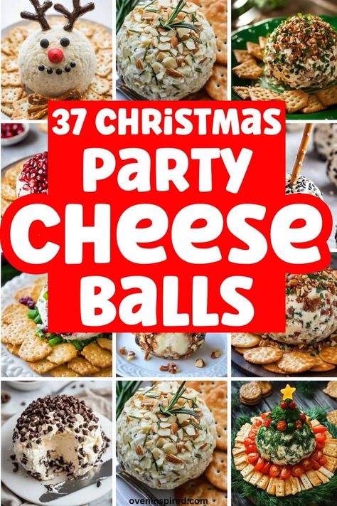 Get these tasty and totally easy Christmas cheese balls for your next holiday party. Save this pin for later! Cheese Balls For Christmas Holidays, Cheese Ball Gift Packaging, Festive Christmas Cheese Ball, Christmas Cheeseball Wreath, Christmas Themed Cheese Ball, Small Cheese Ball Recipes, White Cheese Ball, Appetizer Cheese Ball, Christmas Appetizers Cheese Ball