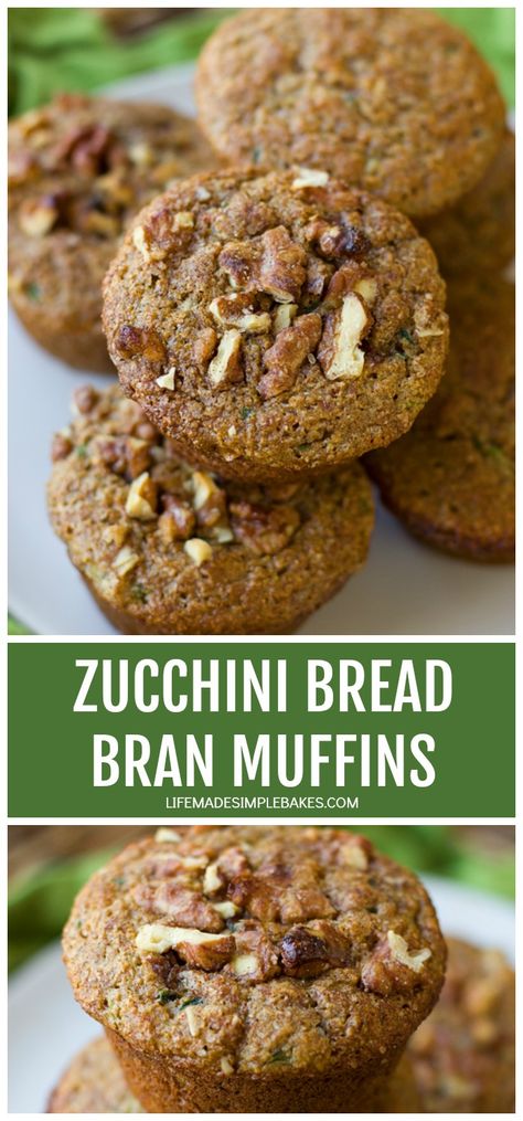 Zucchini Bran Bread, Zucchini Bran Muffins, Leftover Zucchini, Wheat Bran Muffins, Zucchini Cakes, Vegan Buttermilk, Spiced Zucchini, Bran Muffin, Bran Muffin Recipes