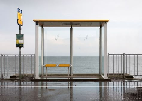 Bus Stop Design, Bus Shelters, Shelter Design, Bus Stops, Dreamy Photography, Van Damme, Beautiful Streets, Aesthetic Japan, Liminal Spaces