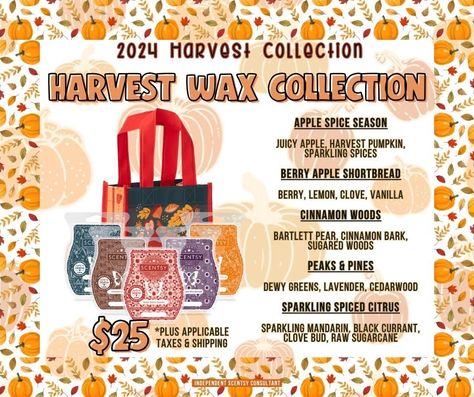 Scentsy Fall, Bartlett Pears, Scentsy Consultant Ideas, Clove Bud, Cinnamon Bark, Scentsy Consultant, Black Currants, Spiced Apples, Scents