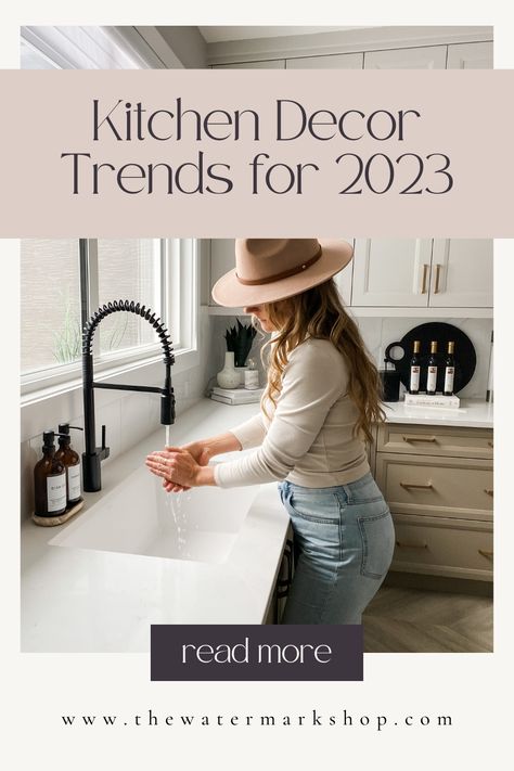 Kitchen Decor Trends 2023, Modern Farmhouse Kitchen Remodel On A Budget, Trendy Kitchen Ideas 2023, Trending Kitchen Decor 2023, Kitchen Decorating Ideas 2023, Kitchen Faucet Trends 2023, White Kitchen 2023 Trends, Kitchen Faucet Ideas Design Trends, Current Kitchen Trends 2023