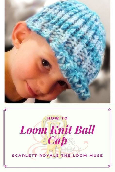 Loom Knitting Patterns Hat, How To Loom Knit, Circle Loom, Loom Hats, Loom Knit Hat, Round Loom, Spool Knitting, Knifty Knitter, Video Show