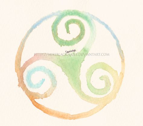 Celtic Knot Watercolor, Celtic Signs, Celtic Knot Tattoo, Favorite Tattoos, Knot Tattoo, Watercolor Paint, Paint Ideas, Tattoo Inspo, Pinterest Logo