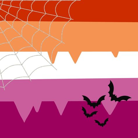 Lesbian Flag Keyboard Wallpaper, Halloween Lesbian Flag, Lesbian Aesthetic Flag, Lesbian Flag Room, Les Flag, Lesbian Flag Art, Lesbian Flag Aesthetic, Lesbian Flag Pfp, Lesbian Flags