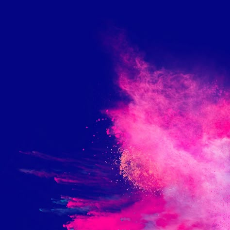 Deep blue with splash pink wallpaper Hot Pink And Blue Aesthetic, Neon Pink And Blue Aesthetic, Pink And Dark Blue Aesthetic, Blue Pink Aesthetic, Pink And Blue Aesthetic, Blue Pink Wallpaper, Navy Blue And Hot Pink, Color Characters, Wallpapers Rosa