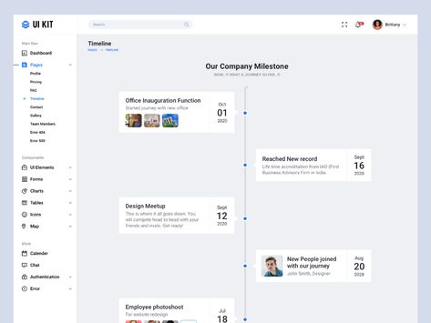 Milestone/Timeline dashboard UI design by Bala UX ✪ on Dribbble Timeline App, List Ui, Pitch Deck Design, Goals 2023, Dashboard Ui Design, Data Platform, App Builder, Design Learning, Icon Ui