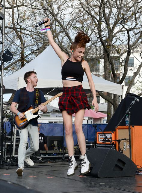 Mandy Lee || MisterWives Mandy Lee, Band Stuff, Indie Pop, Gods And Goddesses, Cheer Skirts, Band, Music