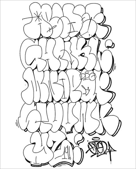 Graffiti Throw Up Letters Alphabet, Throw Up Graffiti Alphabet Bubble, Throwup Graffiti Alphabet, Graffiti Piece Alphabet, Bubble Graffiti Alphabet, Throwies Graffiti Alphabet, Throwies Graffiti, Throw Up Graffiti Alphabet, Graffiti Bubble Letters Alphabet