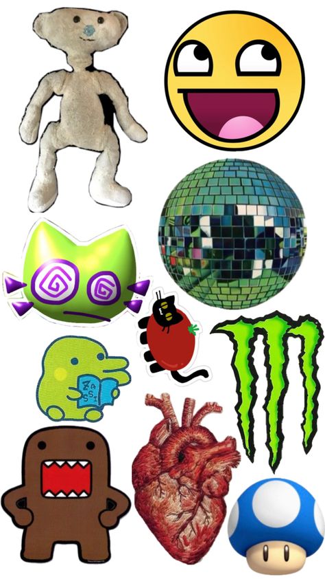 Silly Stickers Printable, Scene Stickers Png, Pins To Print, Sticker Ideas Whatsapp, Things To Print Out, Y2k Stickers Png, Sticker Printouts, Laptop Drawing, Scene Stickers