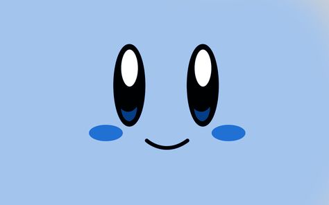 #blue #kirby #720P #wallpaper #hdwallpaper #desktop Blue Kirby, Kirby Wallpaper, Blue Cafe, Blue And White Wallpaper, I Am Blue, Bear Mask, Conan Gray Aesthetic, Kirby Art, Cute Desktop Wallpaper