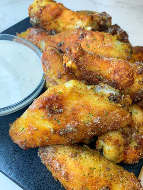 Air Fryer Ranch Chicken Wings - Alyrica Cooper Ranch Wings Air Fryer, Ranch Chicken Wings Air Fryer, Walmart Ranch Wings Recipe, Ranch Wings Recipe, Air Fryer Ranch Chicken, Ranch Chicken Wings, Ranch Wings, Rocky Quotes, Chicken Wing Seasoning