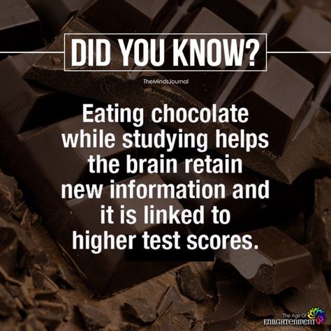 5 Science Backed Ways To Improve Your Memory Physcology Facts, Physiological Facts, Facts About Humans, Psychological Facts Interesting, Eating Chocolate, Interesting Science Facts, Brain Facts, True Interesting Facts, Psychology Says