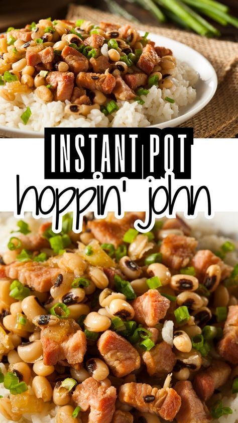 Instant Pot Hoppin’ John recipe, a heartwarming staple of Southern cuisine, often graces dinner tables as the year transitions. Steeped in tradition, this black-eyed pea and rice dish is believed to bring prosperity and good luck, especially when enjoyed on New Year’s Day. But why wait for a special occasion? With the revolutionary power of the Instant Pot, you can enjoy this delicious comfort food any day of the year. Hoppin John Recipe Instant Pot, Hoppin John Instant Pot, Hoppin John Recipe With Sausage, Instant Pot Black Eyed Peas Recipe, Southern Hoppin John Recipe, Hoppin John Soup, Hoppin John Recipe, Dinner Fall, Black Eyed Peas Recipe