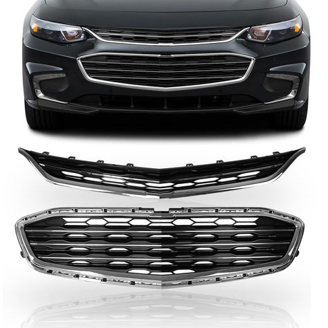 PRICES MAY VARY. Compatibility: Honeycomb Mesh Bumper Grille for 2016-2018 Chevrolet Malibu OE Number: GM1200730, GM1036188, 84061034, 84159846 Advantages: Our grille is made of high-quality materials and has passed the impact test. It is impact resistant, not easy to bend, heat resistant, corrosion resistant and very durable Easy Installation: Manufactured according to OE standards, it can perfectly replace the original accessories and easily complete the installation. Warranty: All our products have passed strict quality inspection before leaving the factory and have a one-year warranty period. Please purchase with confidence. For 2016 Chevrolet Malibu For 2017 Chevrolet Malibu For 2018 Chevrolet Malibu Black With Chrome, Chevy Malibu, Chevrolet Malibu, Honeycomb, Heat Resistant, Chevy, Confidence, High Quality, Black