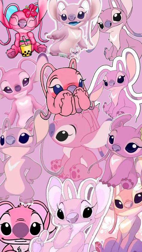 #cute#angel#lilo and Stich Wallpaper Backgrounds Stitch, Angel Lilo And Stitch Wallpaper, Angel From Stitch, Stitch And Angel Wallpaper, Angel And Stitch, Angel From Lilo And Stitch, Angel Stitch Disney, Angel Stitch, Angel Lilo And Stitch