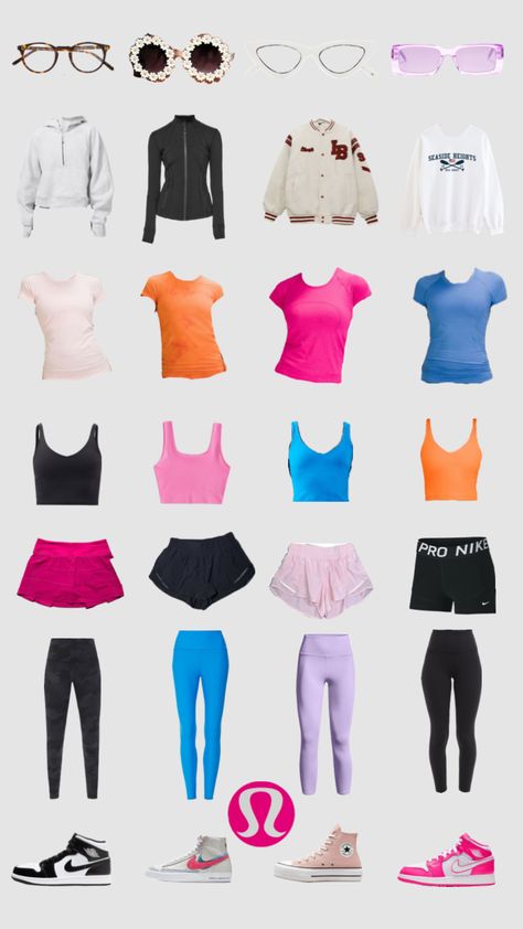 #lululemon #beauty #outfitinspo #chooseone #ootd PICK AN OUTFIT Lululemon Outfit Ideas For School, Trendy Lululemon Outfits, Lu Lu Lemon Outfits, Lulemon Outfit, Lululemon Starter Pack, Cheap Things From Lululemon, Best Things To Get From Lululemon, Lululemon Outfit Disney, Lululemon Aesthetic Outfits