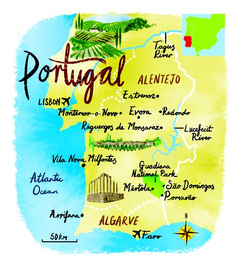 Portugal map by Scott Jessop Spain And Portugal Map, Portugal Map Illustration, Lisbon Tourist Map, Lisbon Map, Portugal Map, Travel Europe Cheap, World Map Travel, Social Determinants Of Health, Pictorial Maps