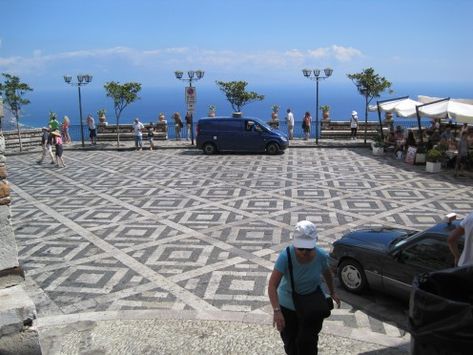 Castelmola Sicily, Taormina Sicily, Sicily, Travel Destinations, Places To Go, Patio, Outdoor Decor, Travel, Patios