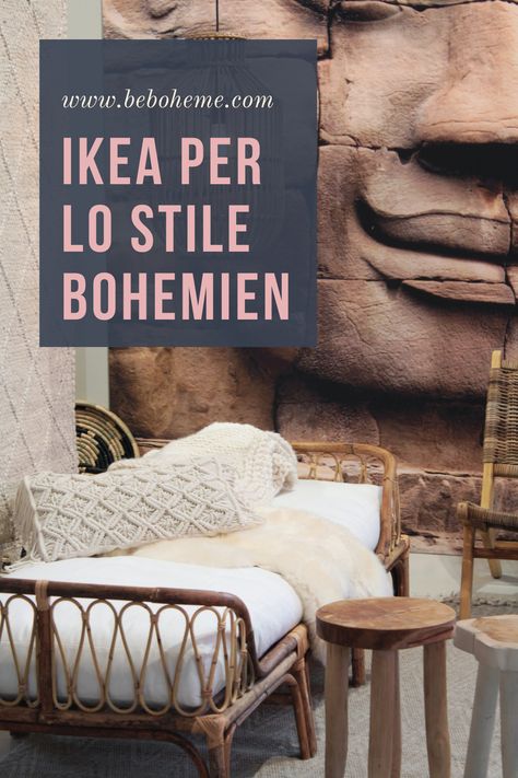 Scopri tutti glie lementi d'arredo Ikea per creare il perfetto stile bohemien della tua casa! Stile Hippie Chic, Boho Chic Home, Hippie Chic, Chic Home, Boho Home, Bohemian Chic, Home Decorations, Low Cost, Home Interior