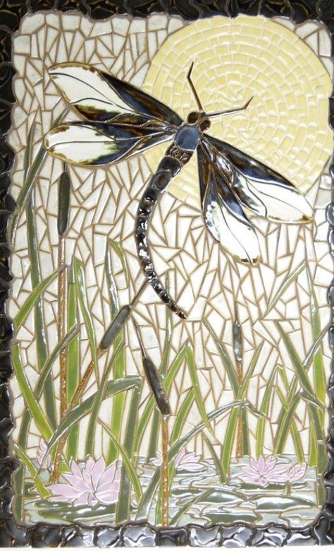 D Sicis Mosaic, Mosaic Animals, زجاج ملون, Mosaic Stained, Mosaic Madness, Dragonfly Art, Design Seeds, Mosaic Garden, Mosaic Projects