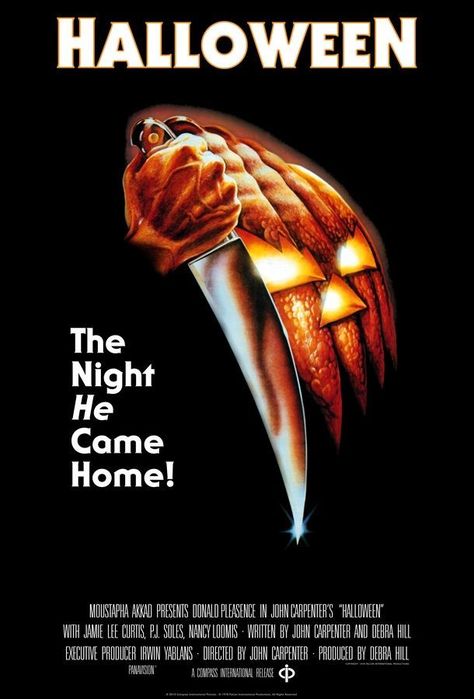 Halloween Movie Poster, Classic Horror Movies Posters, Posters Decor, John Carpenter Halloween, Halloween 1978, The Boogeyman, Horror Posters, Horror Movie Art, John Carpenter