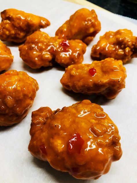 Firecracker Chicken Bites - Cooks Well With Others Long Horn Spicy Chicken Bites Recipe, Longhorn Spicy Chicken Bites Recipe, Spicy Chicken Bites, Spicy Pretzels, Pretzel Chicken, Chicken Bites Recipes, Firecracker Chicken, Cart Ideas, Chilli Chicken