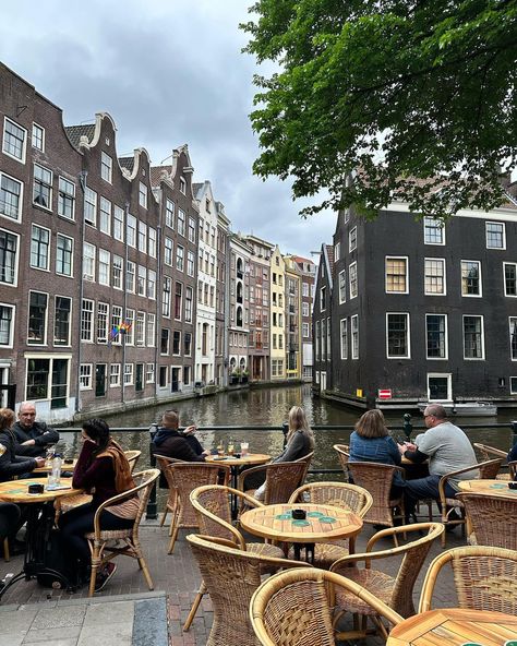 🤩🤩🤩 | Instagram Amsterdam Cafe, Amsterdam Restaurant, Seulgi Instagram, Family Vacations For Adults, Amsterdam Canals, Kang Seul-gi, I Amsterdam, Casual Dining Restaurant, Amsterdam Travel