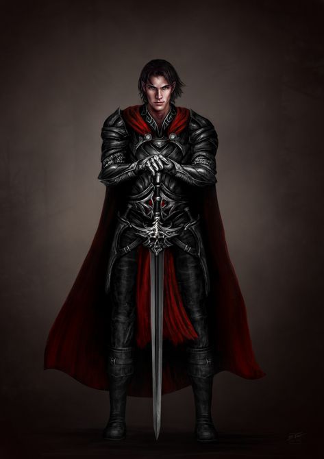 Paladin Armor, Targaryen Art, Rpg Characters, Dungeons And Dragons Game, Dark Anime Guys, Knight Art, Vampire Knight, Dungeons And Dragons Homebrew, Fantasy Armor