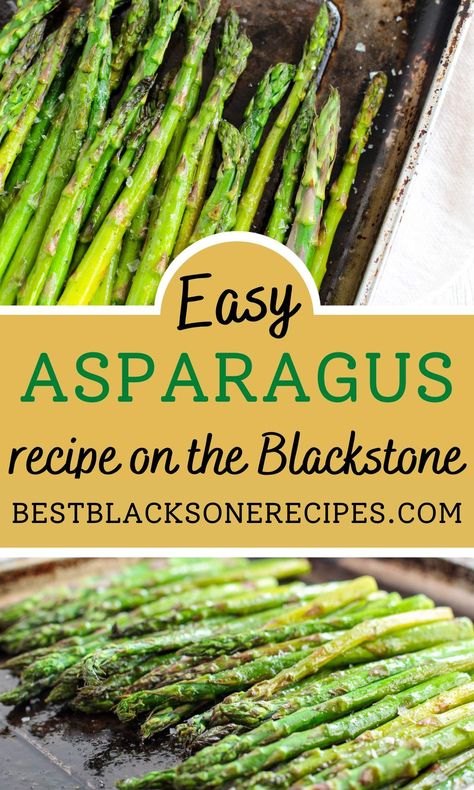 This easy-to-make asparagus recipe on the Blackstone is packed with flavors, textures, and health benefits that everyone will love. Blackstone Veggies Recipes, Blackstone Grill Recipes, Steam Chicken Recipe, Best Asparagus, How To Make Asparagus, Outdoor Griddle Recipes, Roasted Vegetables With Chicken, Griddle Cooking Recipes, Easy Asparagus Recipes