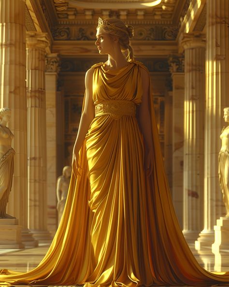 Greek Woman Aesthetic, Hera Goddess Art, Greek Mythology Women, Sun Goddess Aesthetic, Hera Costume, Hera Art, Women In Greek Mythology, Hera Greek Goddess, Goddess Of Marriage