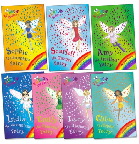 Rainbow Magic fairy books Childhood Magic Aesthetic, Rainbow Fairies Books, Nostalgic Books 2000s, 2000s Kid Nostalgia Aesthetic, Childhood Books 2000s, 2000s Crunchy Childhood, Early 2000s Childhood Nostalgia, Crunchy Childhood Aesthetic, 2000’s Nostalgia