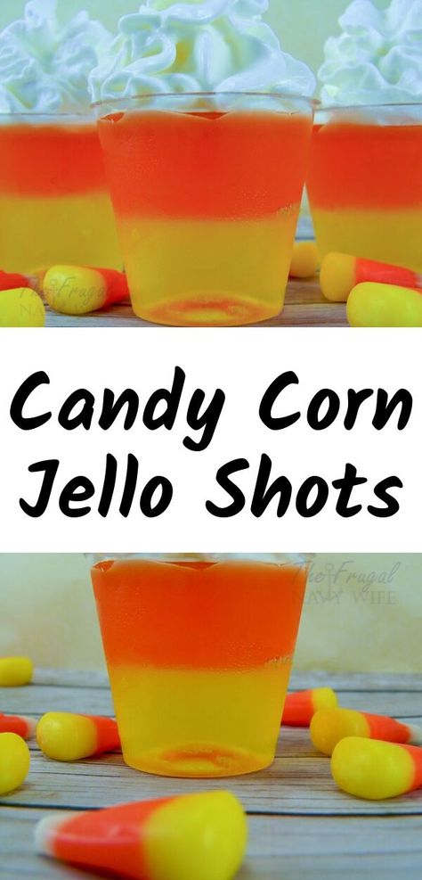 Jello Shots Halloween, Candy Corn Jello, Candy Corn Jello Shots, Jello Shooters, Porch Tree, Halloween Jello Shots, Halloween Jello, Halloween Shots, Porch Halloween