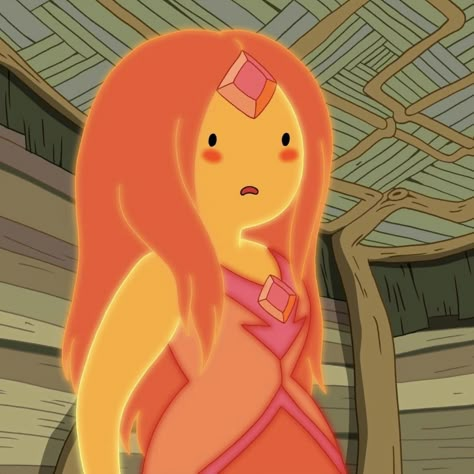 Flame Princess Icon, Fire Kingdom, Short Temper, Flame Princess, Adventure Time, Red, Hair