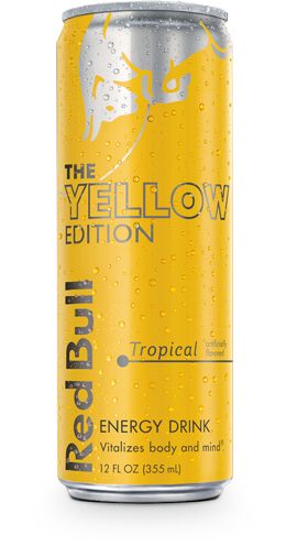 Red Bull Energy Drink, Carbonated Water, Tropical Punch, Cacao Beans, Marketing Concept, Carbonated Drinks, Flavored Drinks, Energy Drink, Tropical Fruits