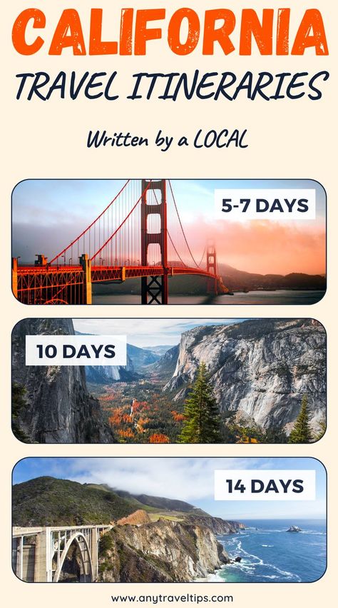 Los Angeles Road Trip, San Francisco Road Trip, Los Angeles Itinerary, San Francisco Itinerary, California Road Trip Itinerary, Pacific Coast Road Trip, Yosemite Trip, California Winter, Gorgeous Places