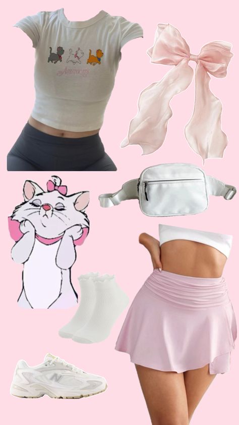 Aristocats Outfit, Epcot Outfit Ideas, Epcot Outfit, Disney Character Outfits, Disney Aristocats, Princess Inspired Outfits, Disney Outfits Women, Disney Themed Outfits, Cute Disney Outfits