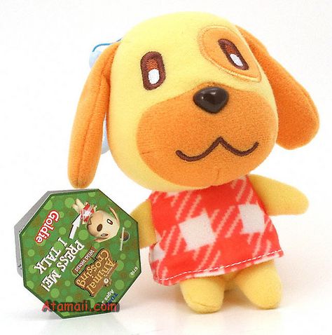 Goldie Animal Crossing, School Keychain, Animal Crossing Plush, Animal Crossing Wiki, Capricorn Birthday, Keychain Plush, Happy Home Designer, Animal Crossing Wild World, Plush Keychain