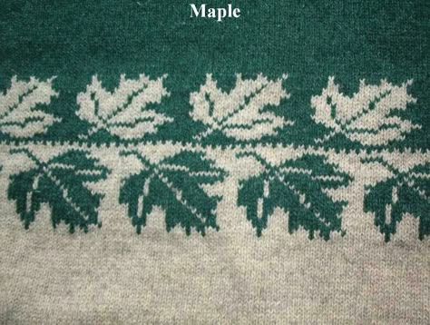 Knit Leaf Pattern, Knitting Motifs, Owl Knitting Pattern, Motif Fair Isle, Intarsia Patterns, Fair Isle Knitting Patterns, Colorwork Knitting, Knitting Machine Patterns, Leaf Motif