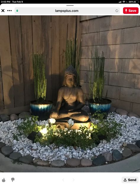 Small Japanese Garden, Japanese Garden Landscape, Zen Garden Design, Buddha Garden, Meditation Garden, Front Yard Garden Design, Japanese Garden Design, Real Ghosts, Have Inspiration