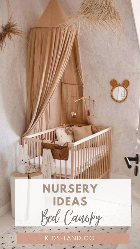 Baby Crib Canopy, Brown Crib, Canopy Over Bed, Brown Nursery, Bed Hanging, Professional Cameras, Kids Canopy, Crib Canopy, Nursery Room Inspiration