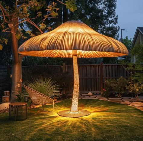 Backyard Umbrella, Unique Umbrella, Resort Design, Dream Backyard, Restaurant Interior Design, Outdoor Setting, Garden Parties, Design Your Dream House, Backyard Decor