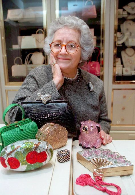 Judith Leiber, 97, Dies; Turned Handbags Into Objets d’Art - The New York Times Judith Leiber Handbags, Ostrich Bag, Judith Leiber Bags, Bags Online Shopping, Crochet Bags Purses, East Hampton, Judith Leiber, Vintage Purses, Beaded Purses