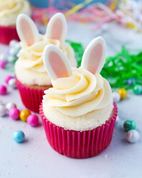 Easter Bunny Cupcakes, Bunny Cupcakes, 2 Birthday Cake, Bunny Birthday, Easter Cupcakes, Bunny Ears, Easter Ideas, Bunny Ear, Hair Colors