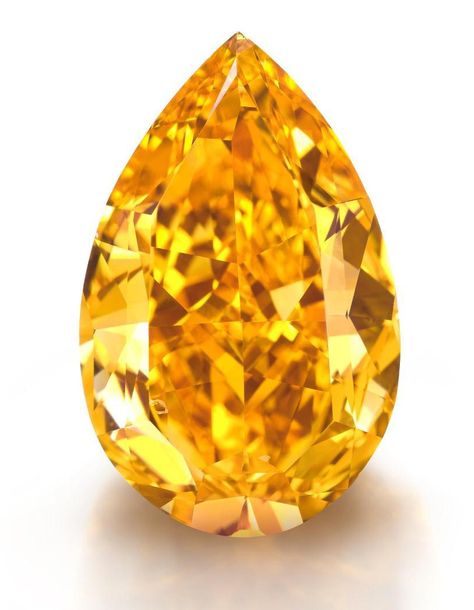 Orange diamond Orange Diamond, Expensive Diamond, Gem Diamonds, Harry Winston, Rocks And Gems, Minerals And Gemstones, Pear Shaped Diamond, Fancy Color Diamonds, Mellow Yellow