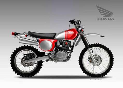 HONDA CRF 230 "JEWEL" on Behance. What a cool design for a Honda dirt bike.. Honda Crossroad, Crf250l Custom, Honda Crf250l, Honda Crf 250, Crf 110 Pit Bike, Vintage Enduro, Xjr 1300, Enduro Vintage, Honda Dirt Bike